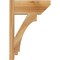 Ekena Millwork Imperial Slat Rough Sawn Outlooker, Western Red Cedar, 8"W x 18"D x 26"H OUT08X18X26IMP06RWR - alternate 4